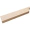 Ekena Millwork 2in. W x 6in. H x 28in. L Crestline Woodgrain TimberThane Rafter Tail, Primed Tan RFTUR02X06X28CRERCPR - alternate 3